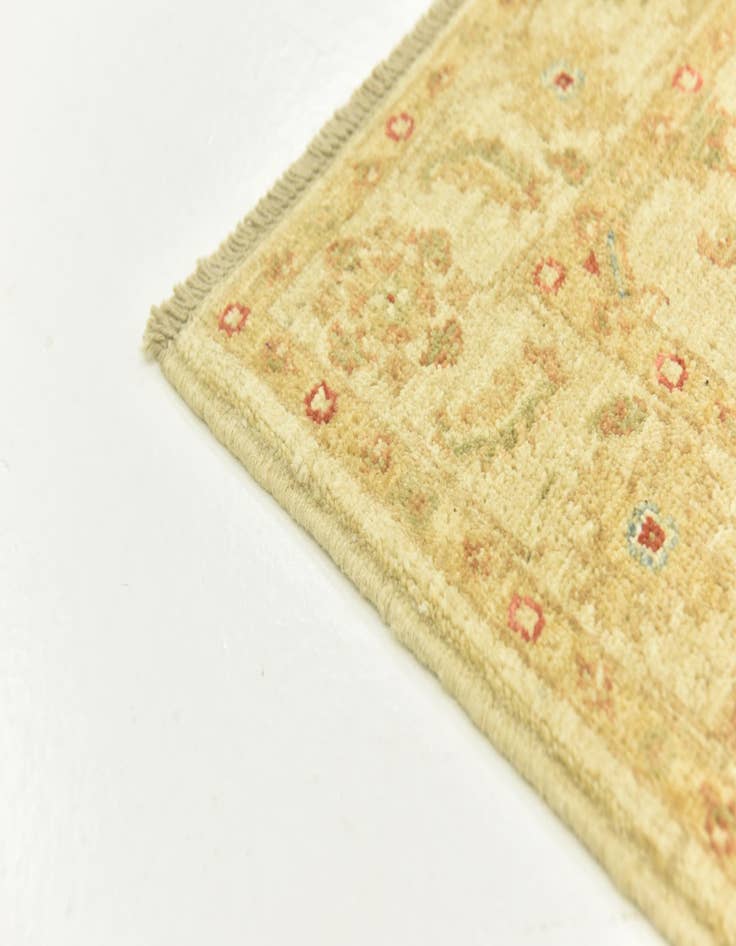 Detail image of 2' 7 x 6' 6  Hand Knotted Peshawar Ziegler Runner Rug