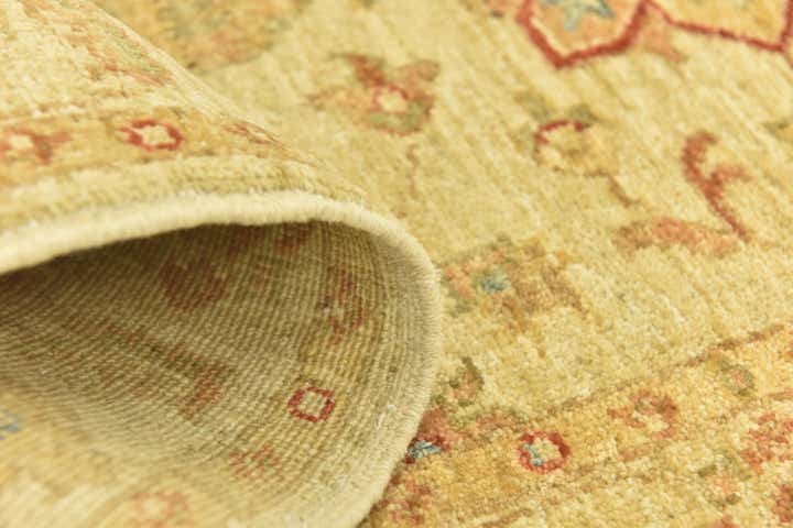 2' 7 x 6' 6 Hand Knotted Peshawar Ziegler Runner Rug