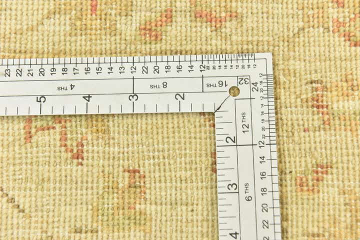 2' 6 x 6' 7 Hand Knotted Peshawar Ziegler Runner Rug