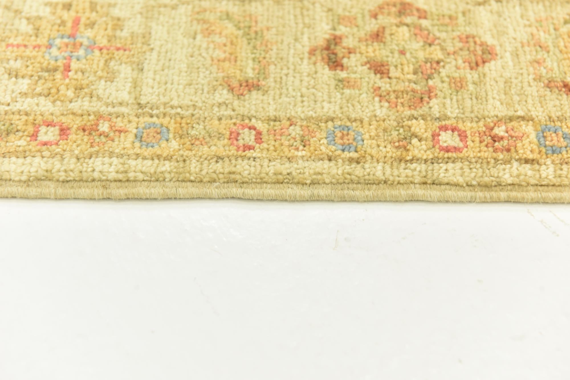 2' 6 x 6' 7 Hand Knotted Peshawar Ziegler Runner Rug