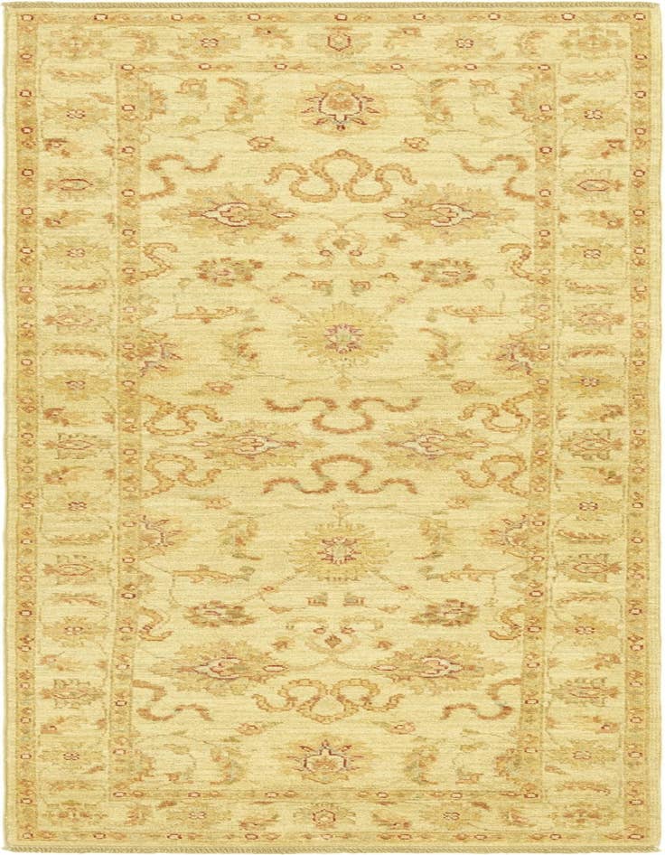 Detail image of 2' 5 x 6' 6 Hand Knotted Peshawar Ziegler Runner Rug