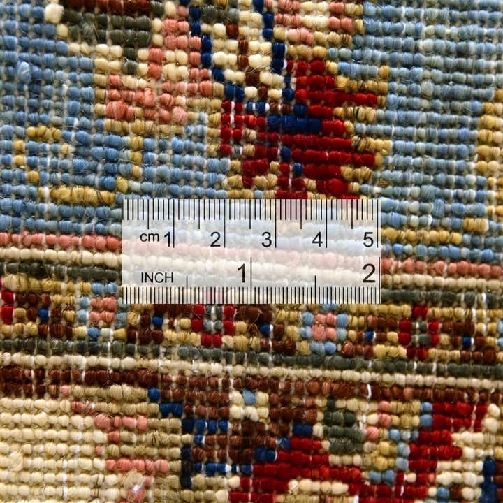 2' 9 x 9' 5 Hand Knotted Peshawar Ziegler Runner Rug