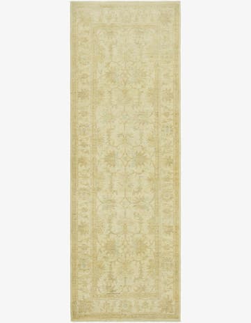 2' 7 x 7' 10 Hand Knotted Peshawar Ziegler Runner Rug