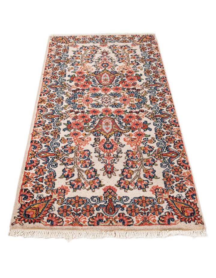 2' 1 x 4' 2 Hand Knotted Sarough Wool Runner Rug