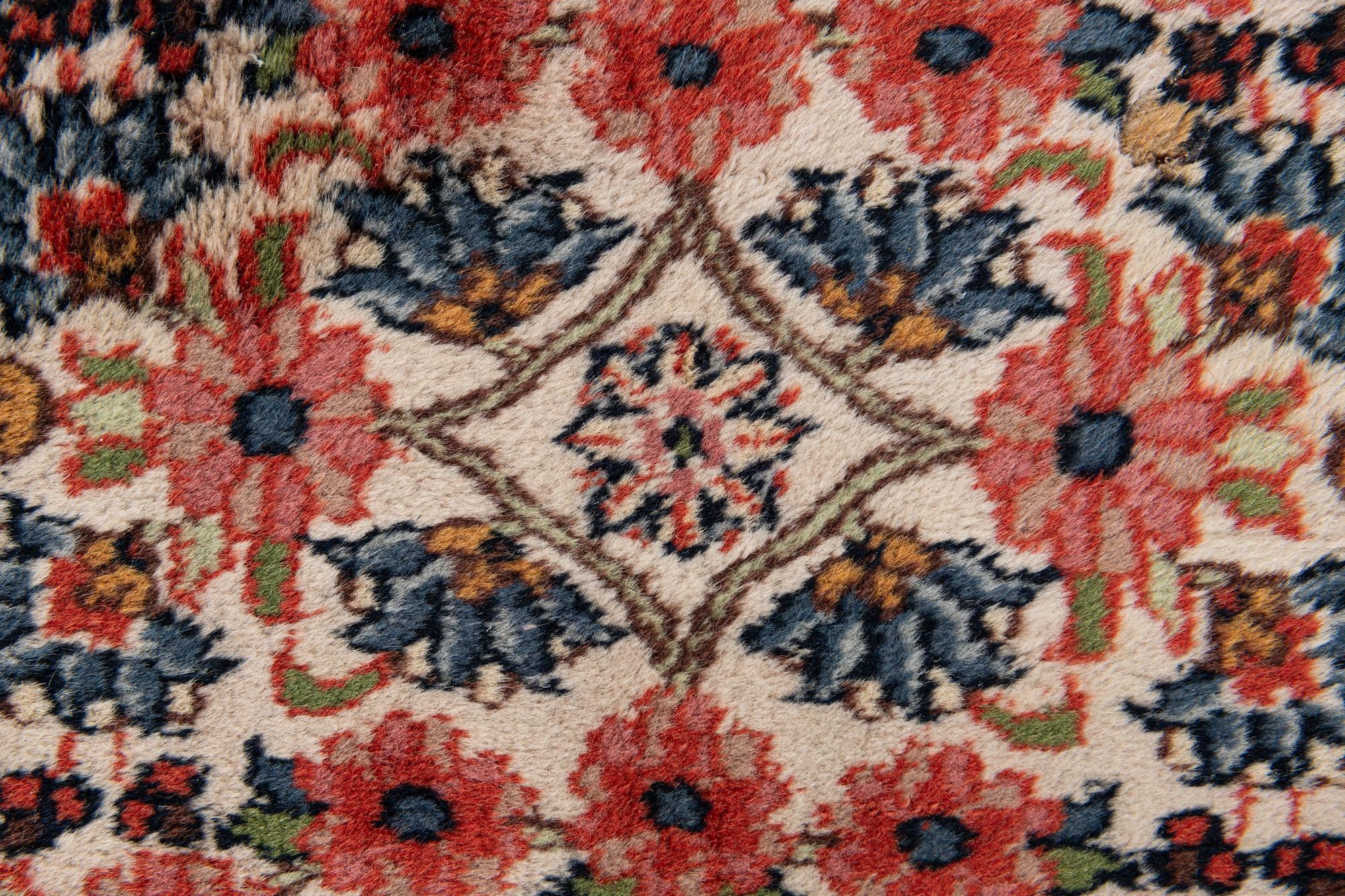 2' 1 x 4' 2 Hand Knotted Sarough Wool Runner Rug