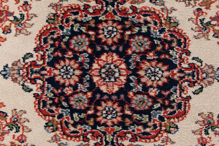 2' 8 x 9' 3 Hand Knotted Sarough Wool Runner Rug