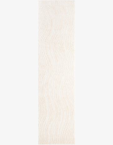 Ivory Sepia Runner Rug