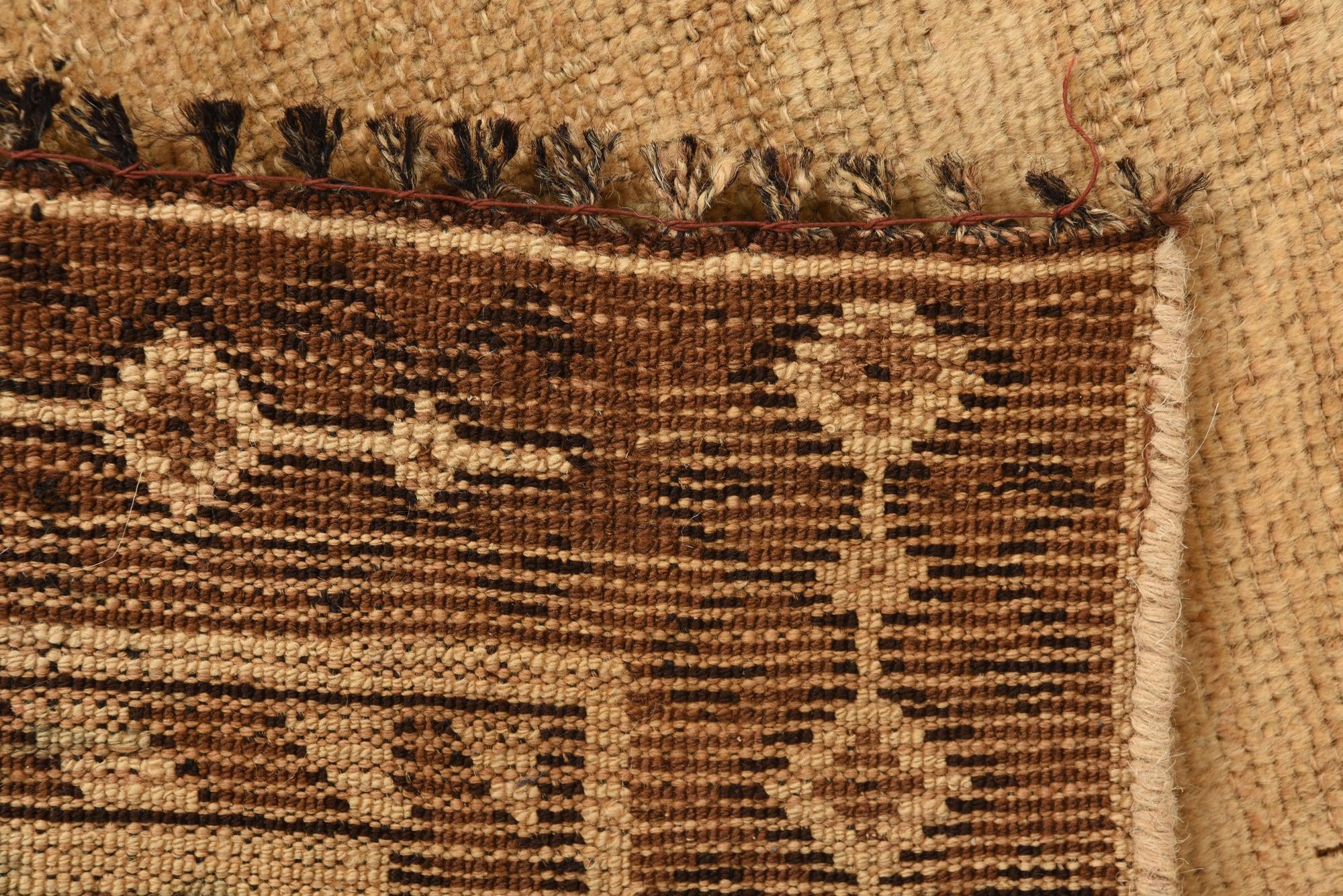 3' 4 x 6' 8 Hand Knotted Shiraz Persian Wool Runner Rug