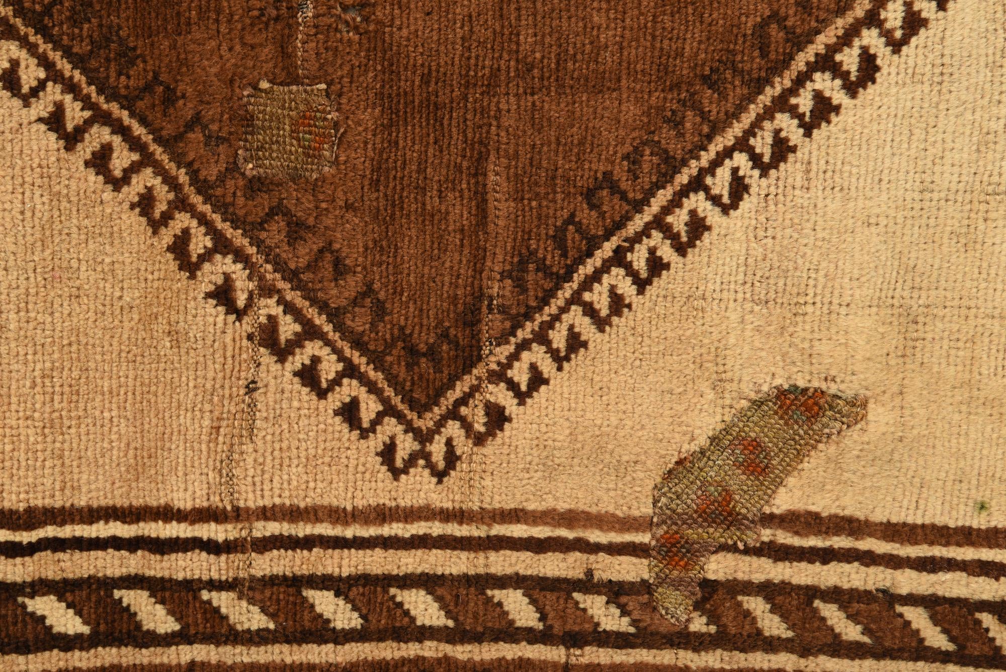 3' 4 x 6' 8 Hand Knotted Shiraz Persian Wool Runner Rug