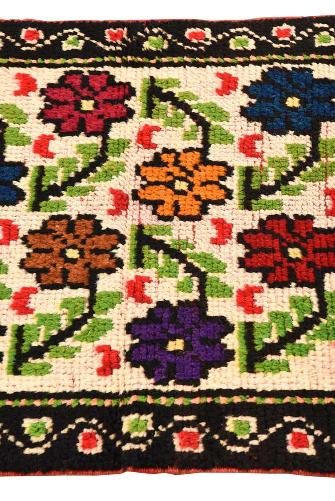 2' 3 x 4' 6 Hand Knotted Shiraz Persian Wool Runner Rug