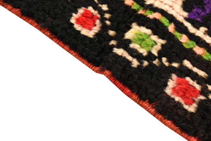 2' 3 x 4' 6 Hand Knotted Shiraz Persian Wool Runner Rug