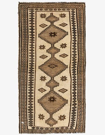 3' 2 x 6' Hand Knotted Shiraz Persian Wool Runner Rug