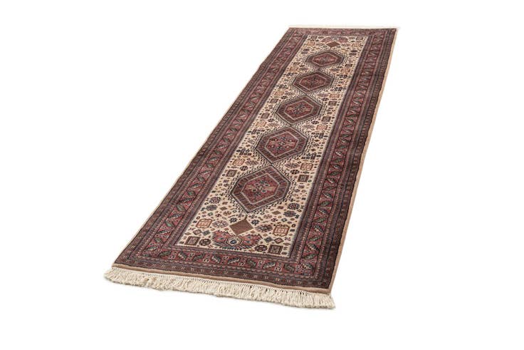 Detail image of 3' x 10' 3 Hand Knotted Shirvan Wool Runner Rug