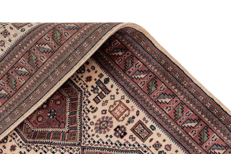 Detail image of 3' x 10' 3 Hand Knotted Shirvan Wool Runner Rug