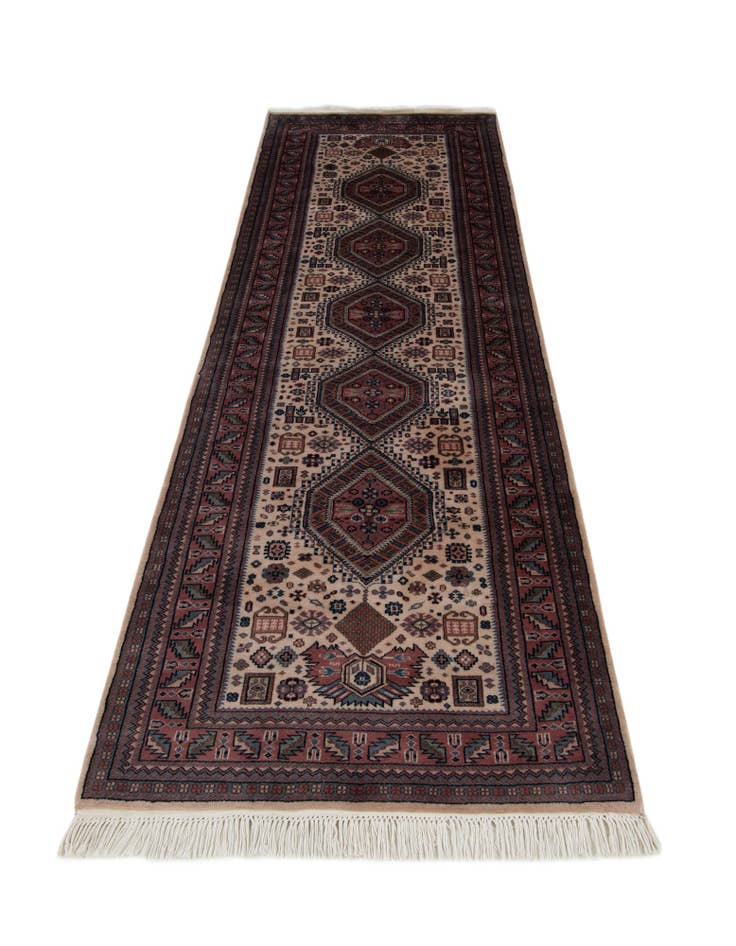 Detail image of 3' x 9' 4 Hand Knotted Shirvan Wool Runner Rug