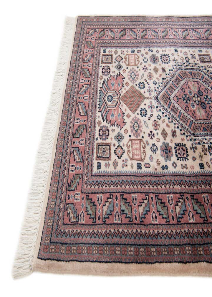 3' x 9' 4 Hand Knotted Shirvan Wool Runner Rug