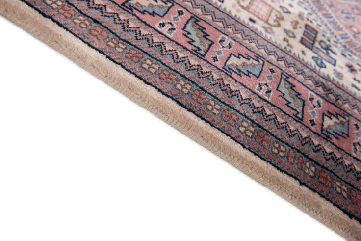 Detail image of 3' x 9' 4 Hand Knotted Shirvan Wool Runner Rug