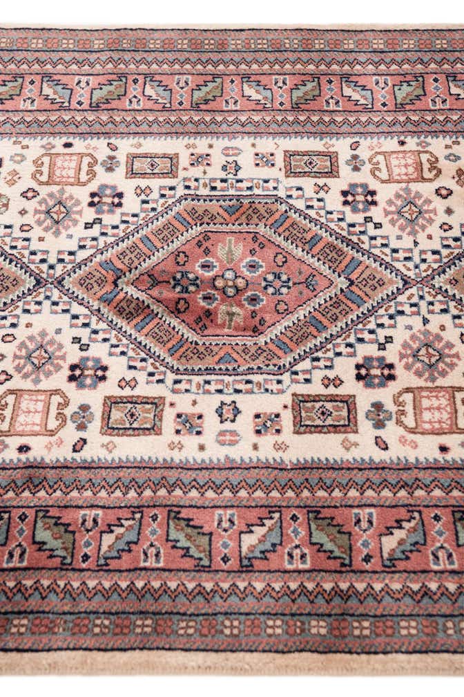 3' 1 x 9' 10 Hand Knotted Shirvan Wool Runner Rug