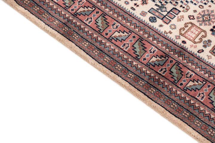 3' 1 x 9' 10 Hand Knotted Shirvan Wool Runner Rug