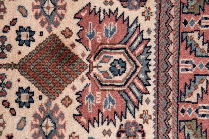 3' 1 x 9' 10 Hand Knotted Shirvan Wool Runner Rug