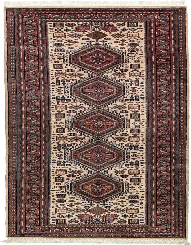 Detail image of 3' 1 x 9' 10 Hand Knotted Shirvan Wool Runner Rug