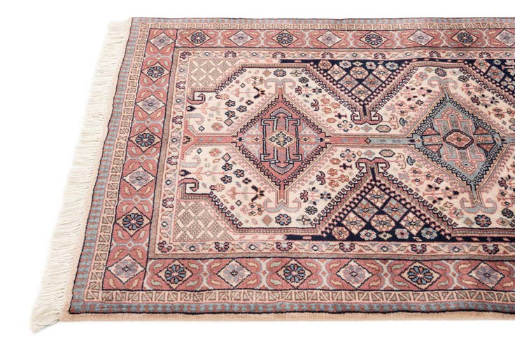 Detail image of 3' x 9' 7 Hand Knotted Shirvan Wool Runner Rug
