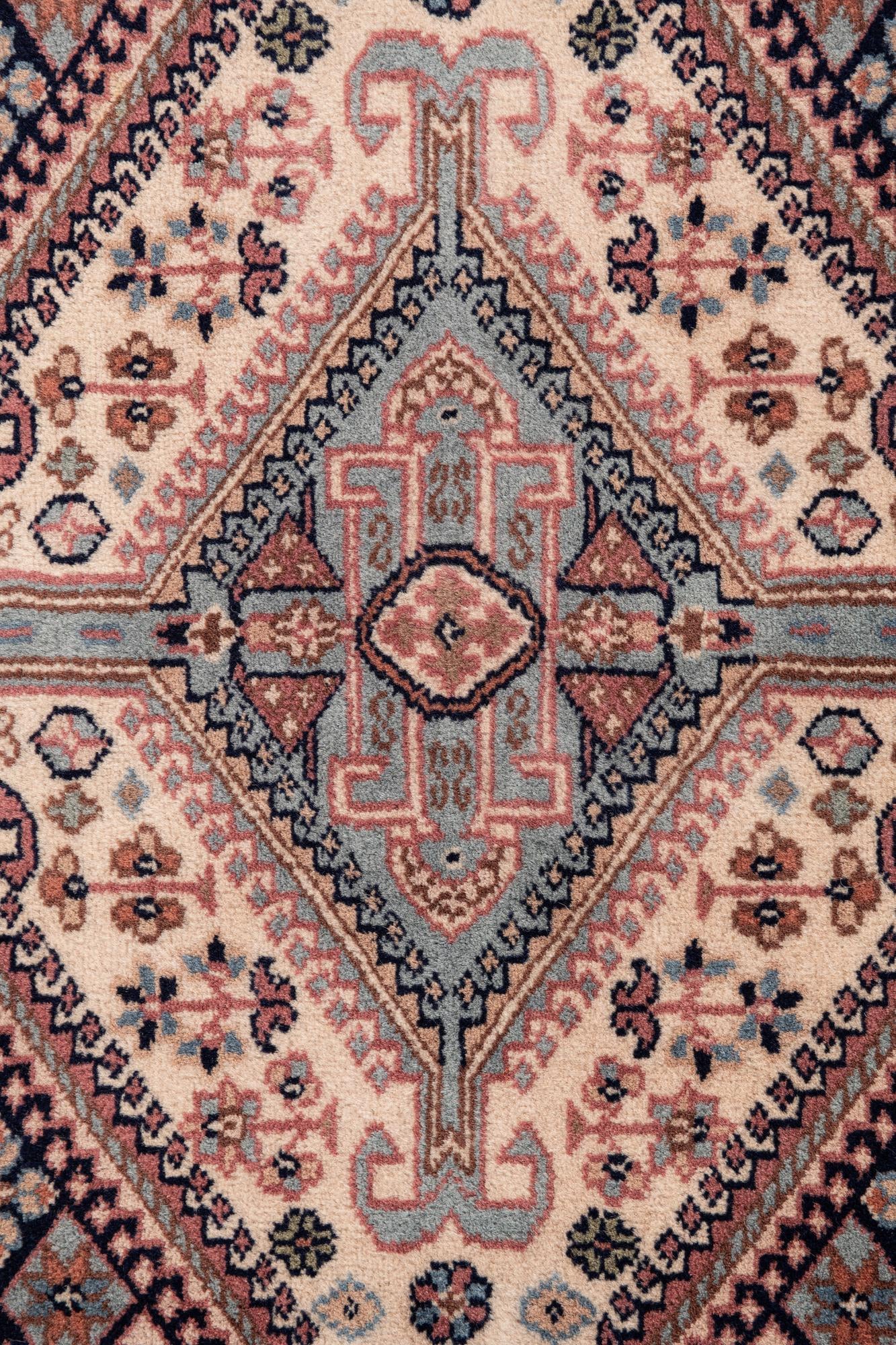 3' x 9' 7 Hand Knotted Shirvan Wool Runner Rug