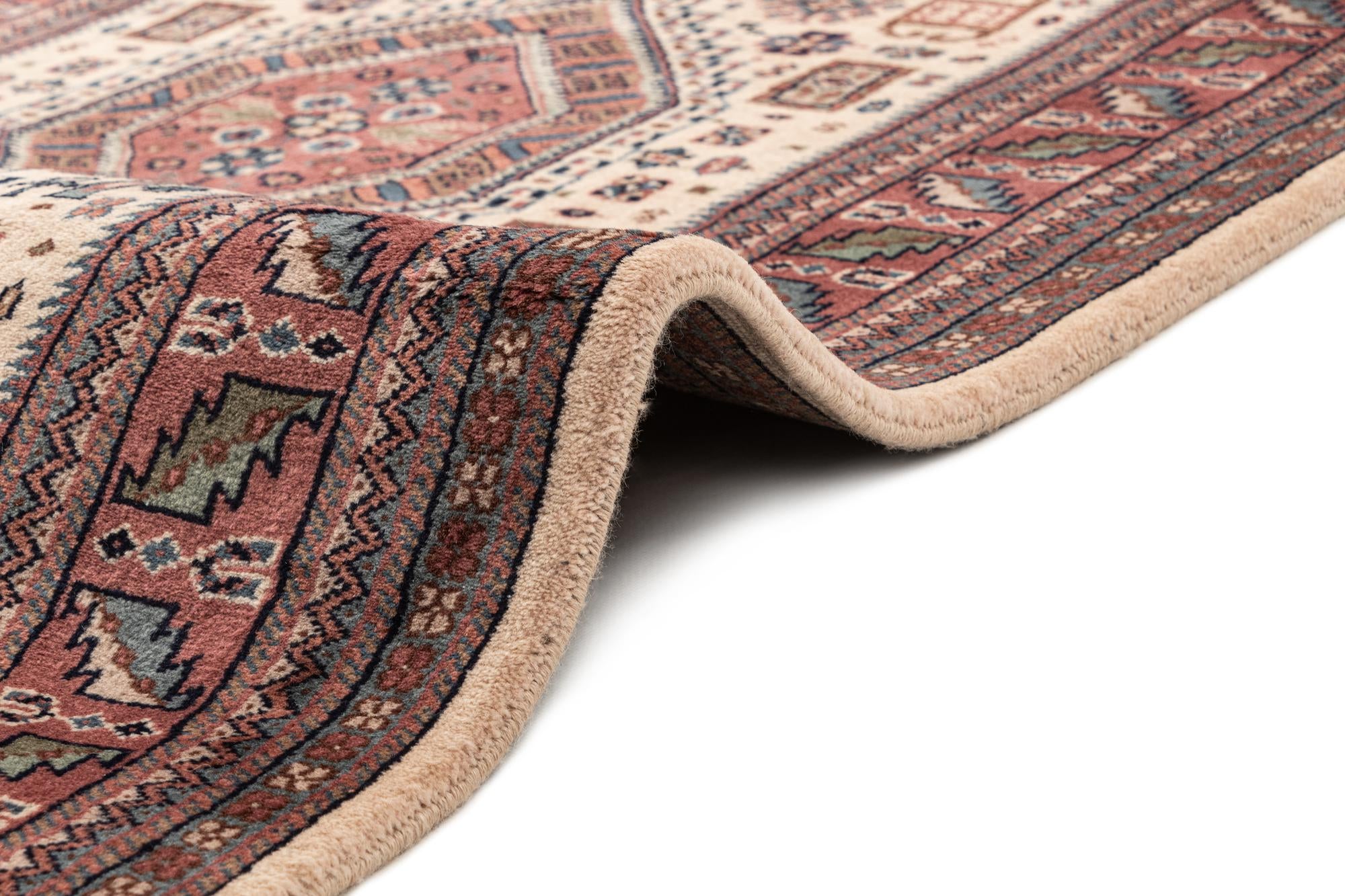 3' x 10' Hand Knotted Shirvan Wool Runner Rug