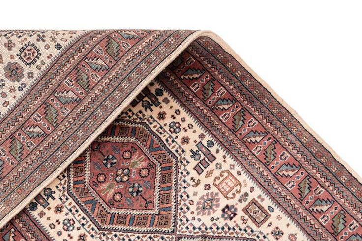 Detail image of 3' x 10' Hand Knotted Shirvan Wool Runner Rug