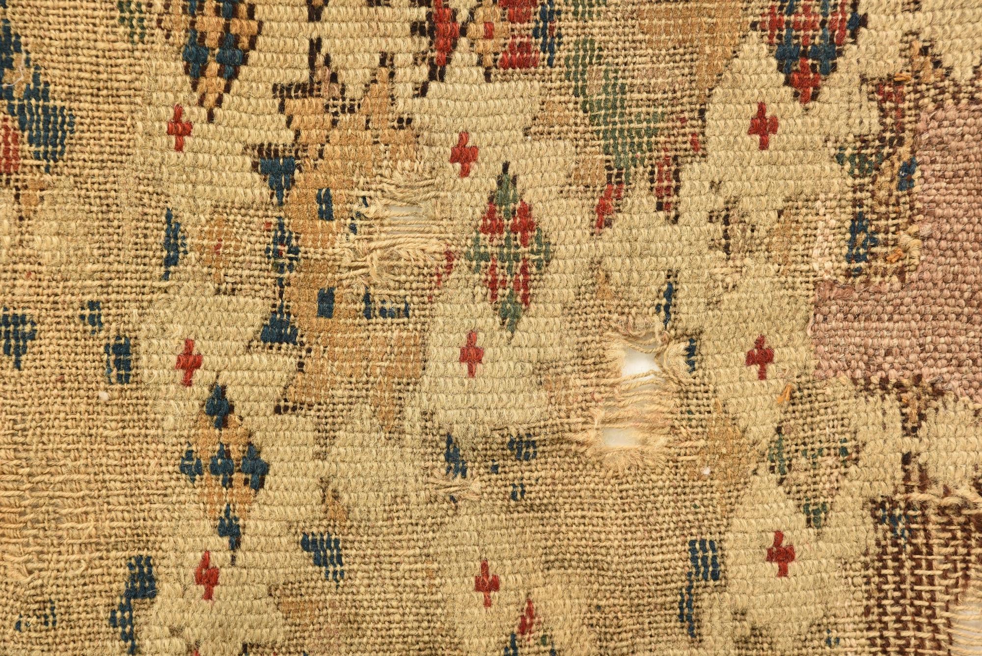 2' 2 x 4' 4 Hand Knotted Shirvan Persian Wool Runner Rug
