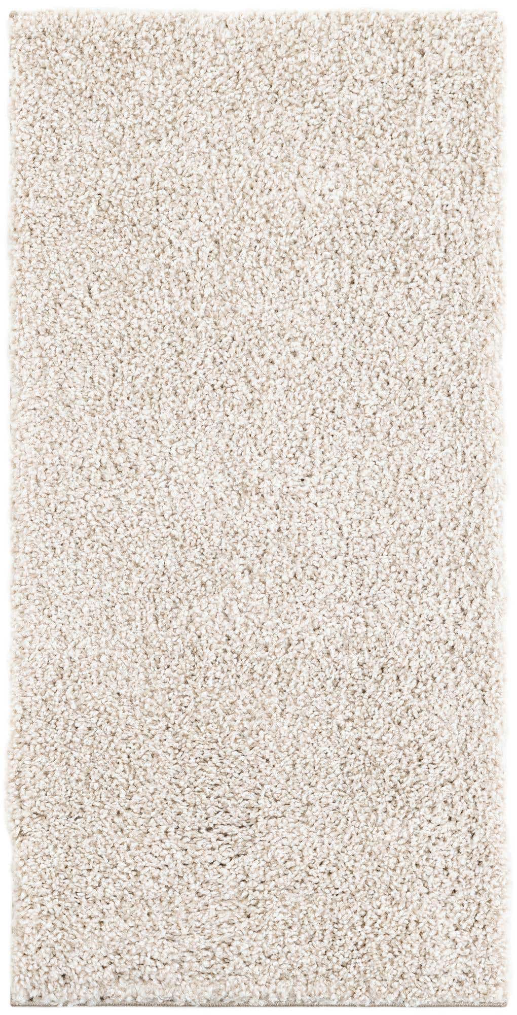 2' x 4' 1 Solid Frieze Runner Rug