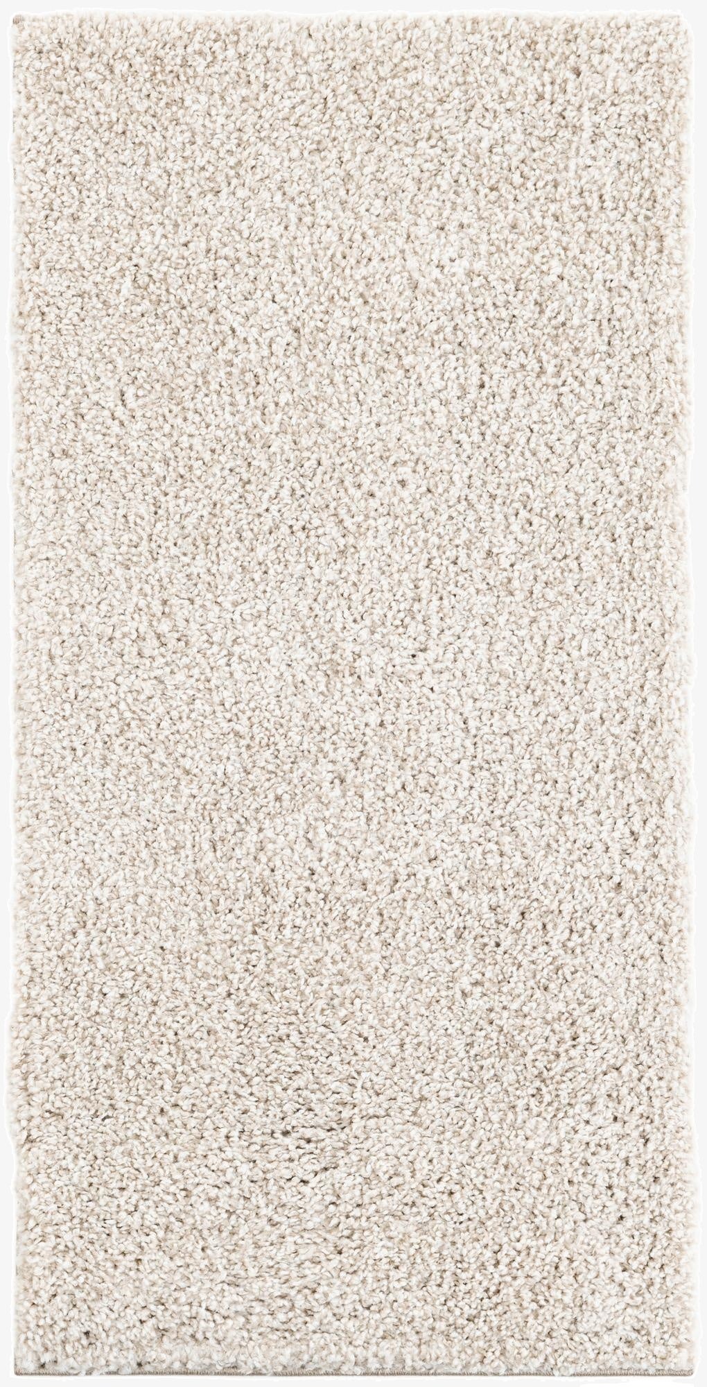 Primary image  2' x 4' 1 Solid Frieze Runner Rug