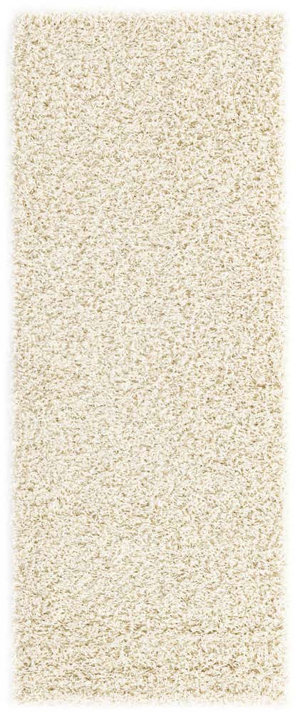 2' x 5' Solid Shag Runner Rug