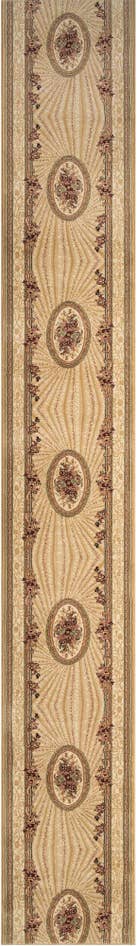Detail image of 2' 8 x 29' 5 Tabriz Design Runner Rug
