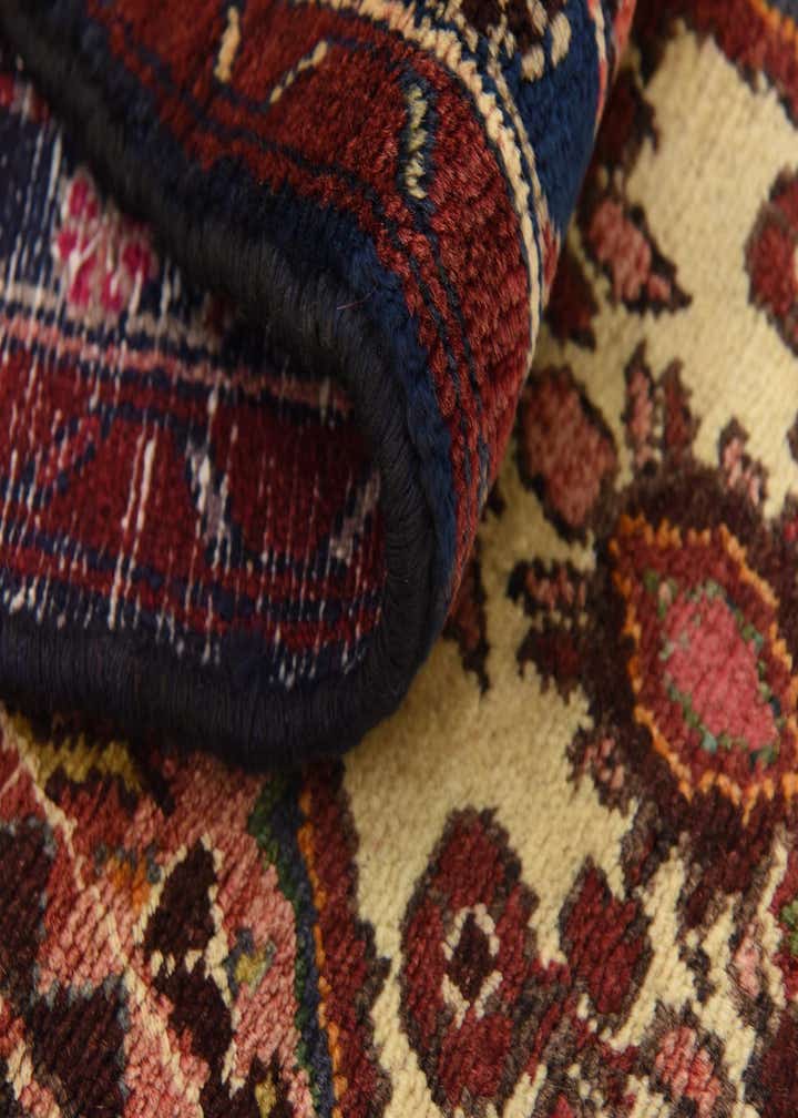 3' 7 x 9' 10 Hand Knotted Tafresh Persian Wool Runner Rug