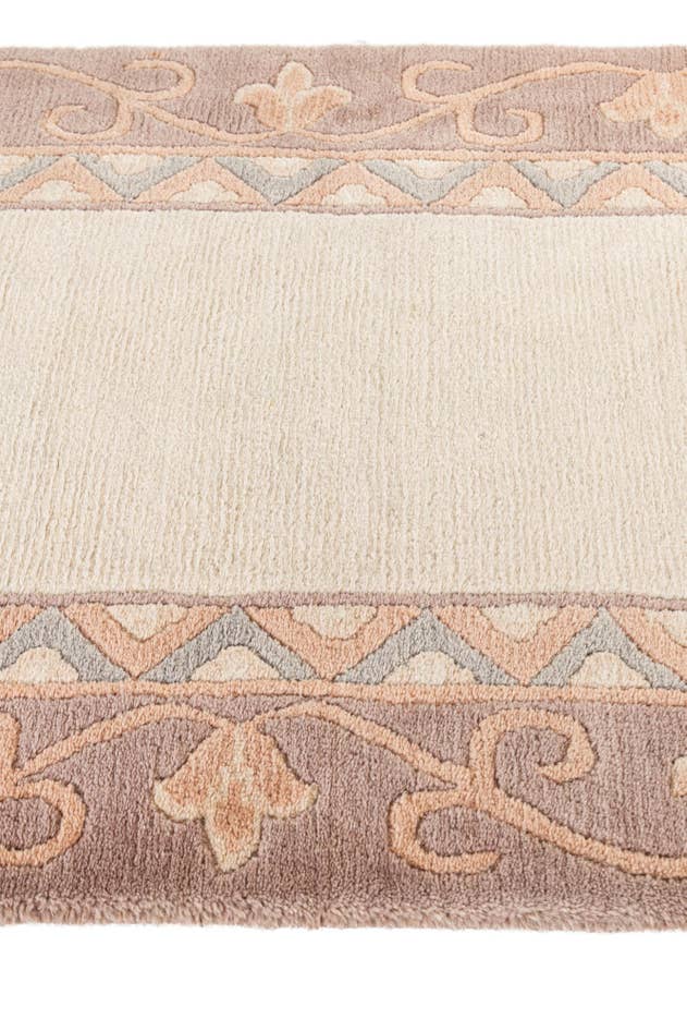 Detail image of 2' 8 x 9' 9 Hand Knotted Tibet Wool Runner Rug