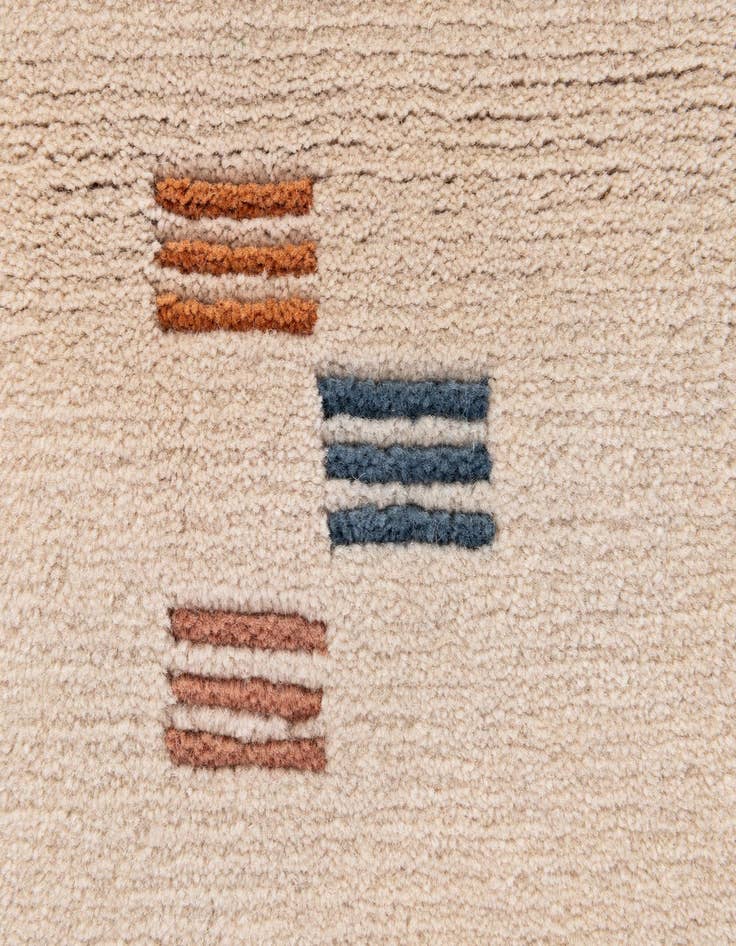 Detail image of 2' 9 x 9' 8  Hand Knotted Tibet Wool Runner Rug