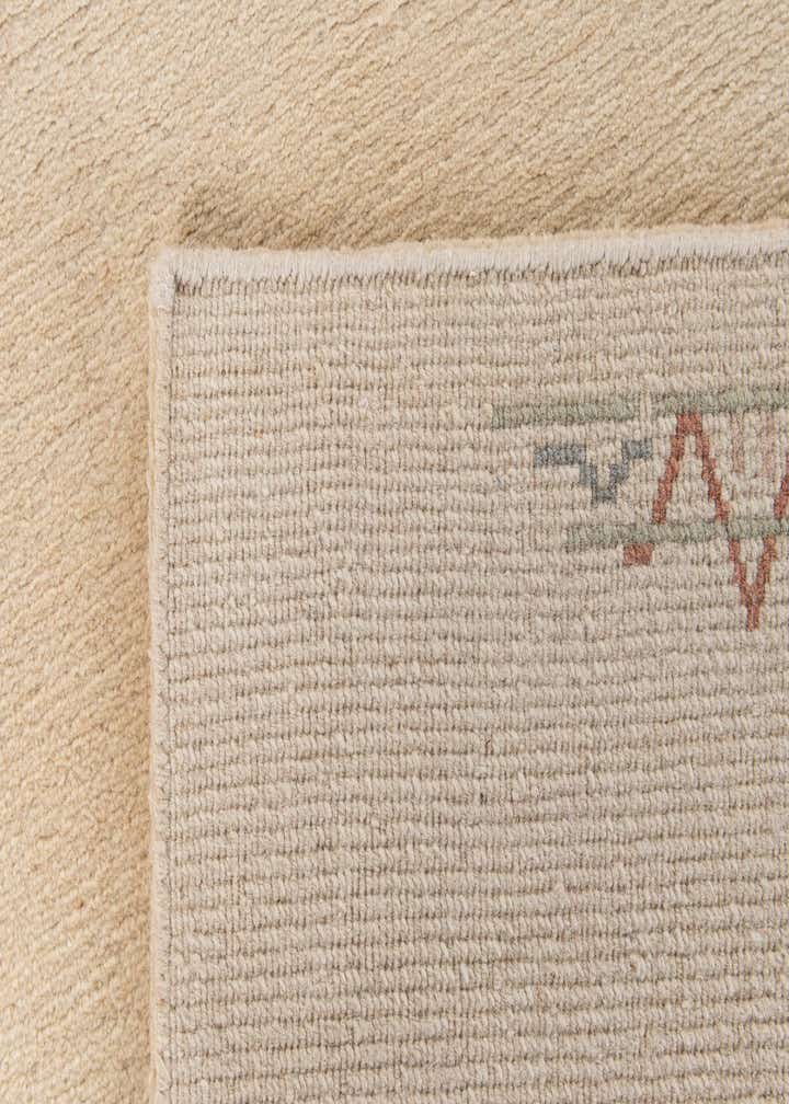 2' 8 x 9' 8 Hand Knotted Tibet Wool Runner Rug