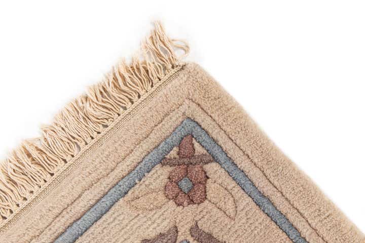 2' 4 x 11' 4 Hand Knotted Tibet Wool Runner Rug