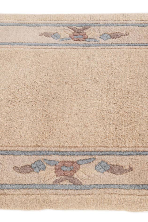 Detail image of 2' 4 x 11' 4 Hand Knotted Tibet Wool Runner Rug