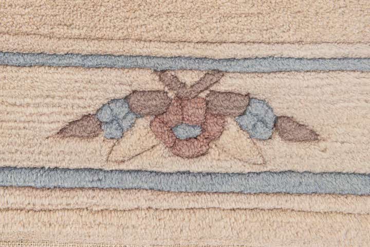 2' 4 x 11' 4 Hand Knotted Tibet Wool Runner Rug