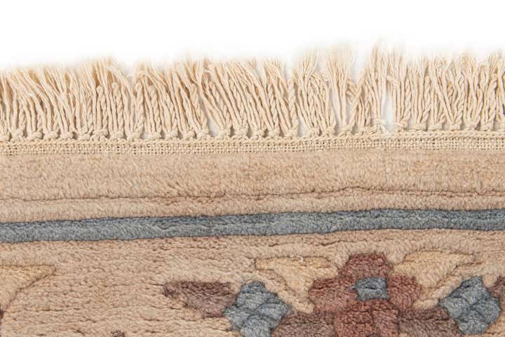 2' 4 x 11' 4 Hand Knotted Tibet Wool Runner Rug