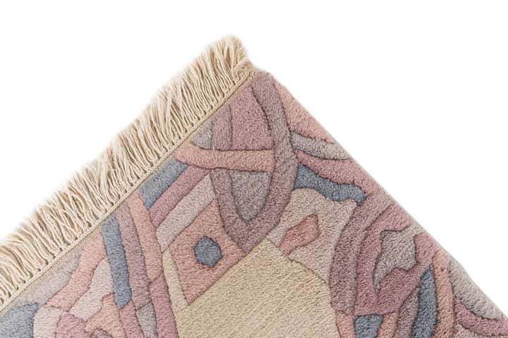 2' 5 x 6' 5 Hand Knotted Tibet Wool Runner Rug