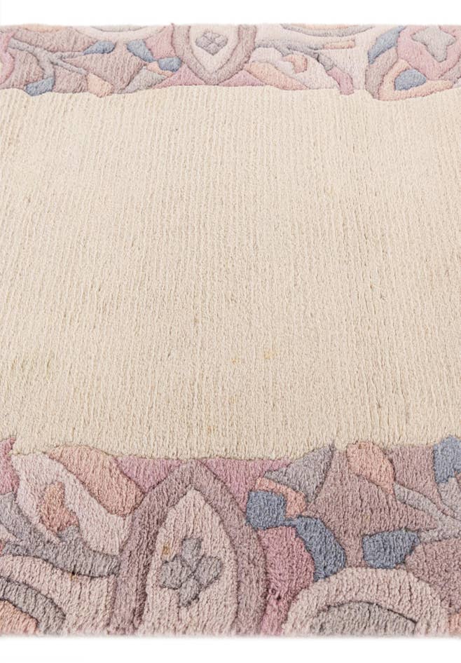 Detail image of 2' 5 x 6' 5 Hand Knotted Tibet Wool Runner Rug