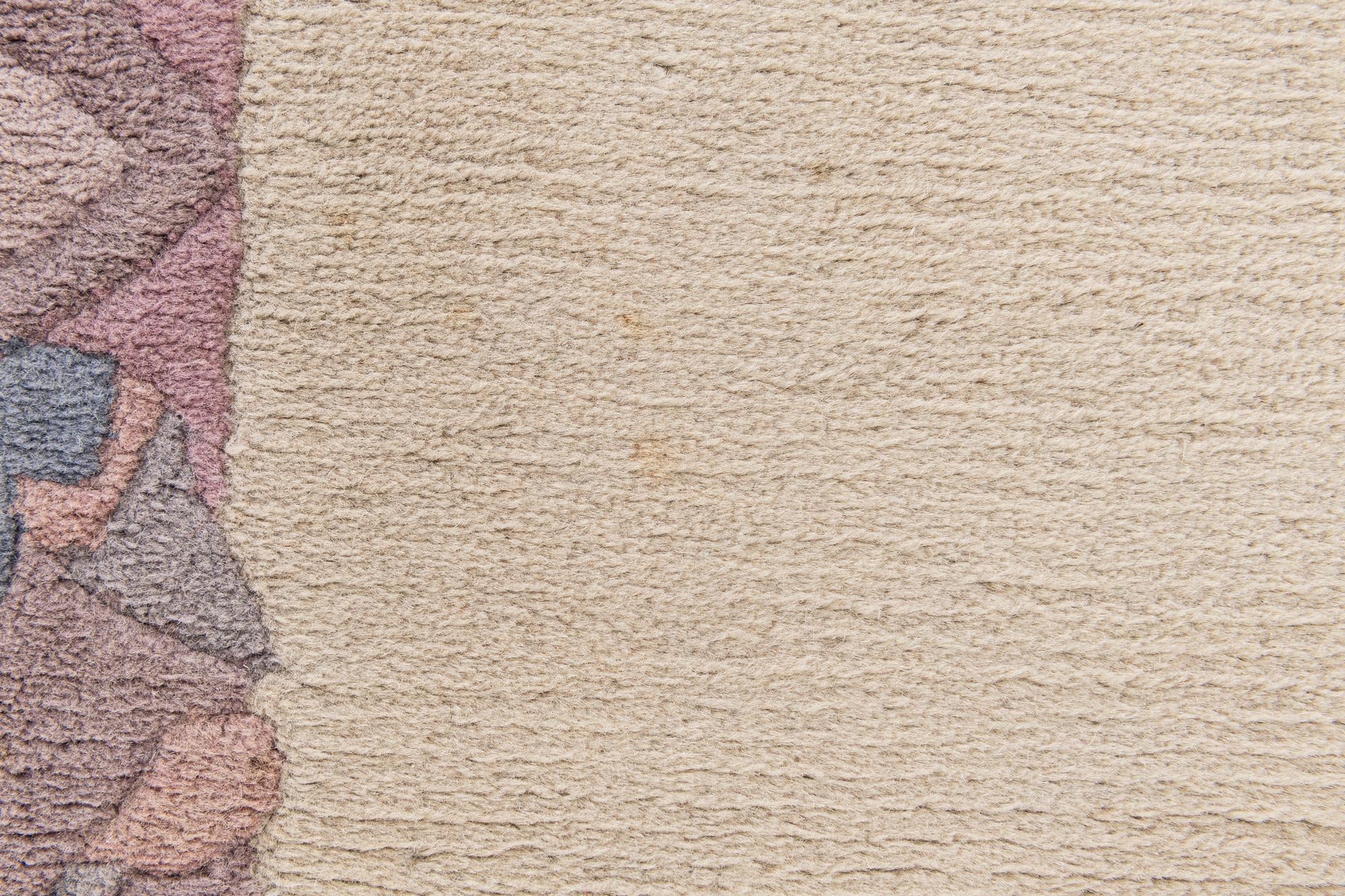 2' 5 x 6' 5 Hand Knotted Tibet Wool Runner Rug