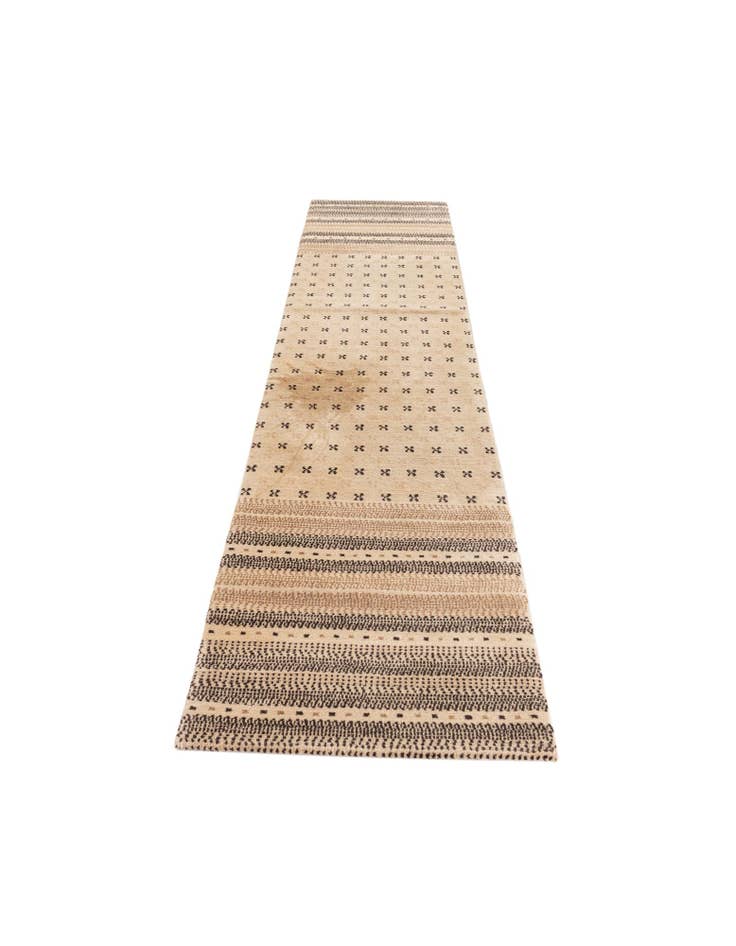 Detail image of 2' 1 x 9' 3 Hand Knotted Tibet Wool Runner Rug