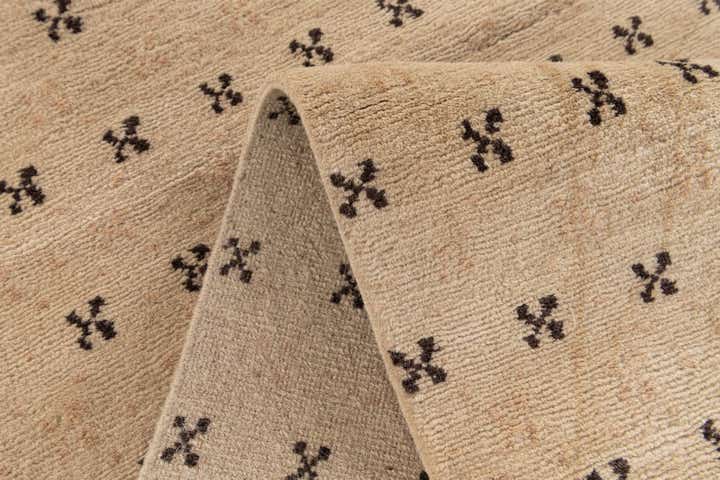 2' 1 x 9' 3 Hand Knotted Tibet Wool Runner Rug