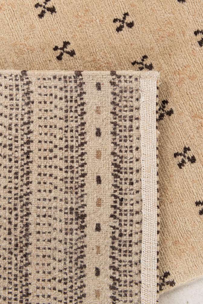 2' 1 x 9' 3 Hand Knotted Tibet Wool Runner Rug