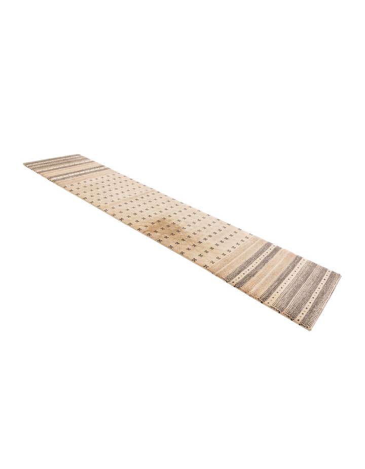 2' 1 x 9' 3 Hand Knotted Tibet Wool Runner Rug