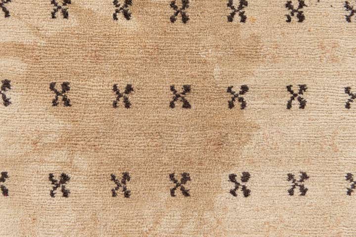 2' 1 x 9' 3 Hand Knotted Tibet Wool Runner Rug